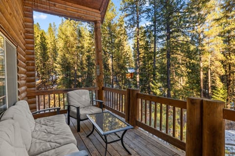 Covered Deck with Views