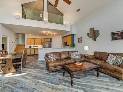 Open concept living area