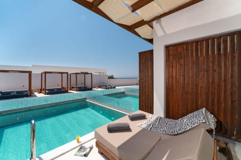 Premium Double Room, Private Pool | Terrace/patio