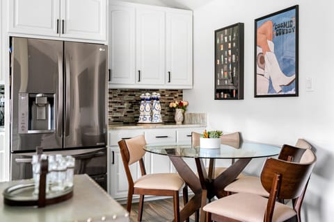 Experience the joy of dining in our expansive and inviting dining area, where ample space allows for comfortable seating and enjoyable conversations.