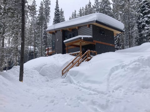 Bridger Haus front winter