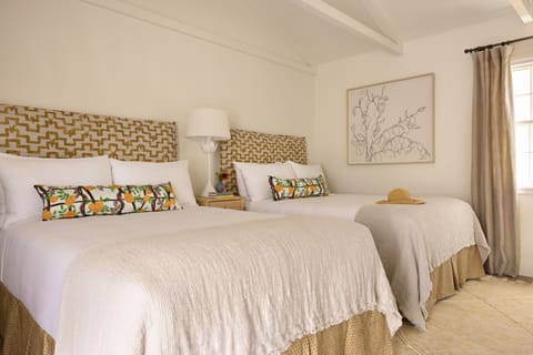 Classic Double Room, 2 Double Beds | Frette Italian sheets, premium bedding, pillowtop beds, minibar