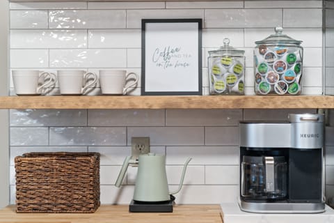 Coffee & tea on the house!