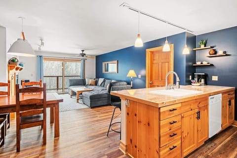 Kitchen and main living area.