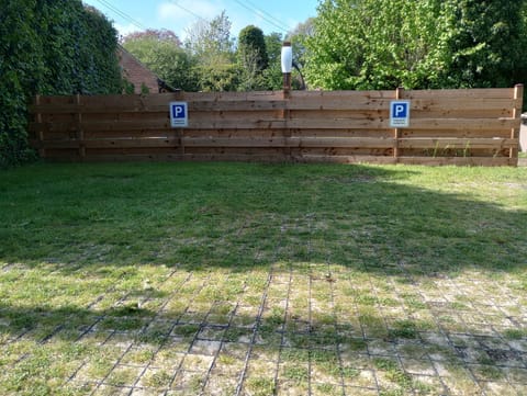 Private off-road parking and 7Kw EV charging point