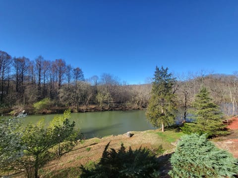 View from balcony outside of living room or master bedroom
