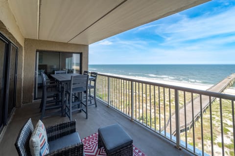 779 Private Oceanfront Balcony View of Pier