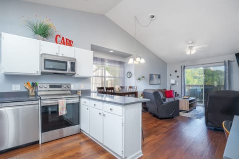 Feel right at home in your warm and welcoming kitchen, complete with all the amenities you need to cook and enjoy delicious meals during your stay