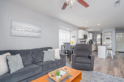 Relax and unwind in style in your beautifully decorated living area.