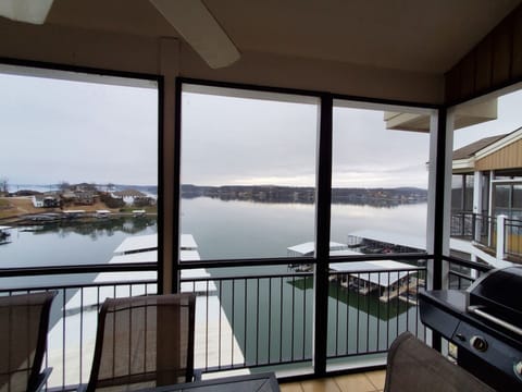 View of the main channel from screened in porch
