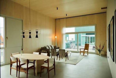 Dining and living area