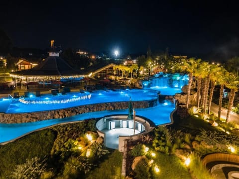 Indoor pool, outdoor pool, open 8:00 AM to 10:00 PM, pool umbrellas