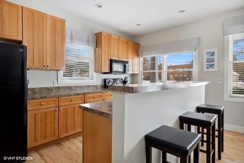 Enjoy good company and conversation in our open kitchen.