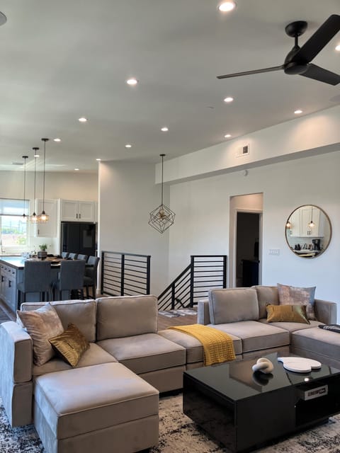 Kitchen and Living Room