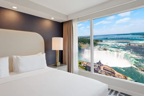 Fallsview Suite | Two King Beds | Accessible Roll-in Shower | 1 bedroom, premium bedding, in-room safe, desk
