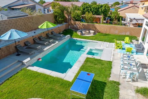 Resort like pool and spa