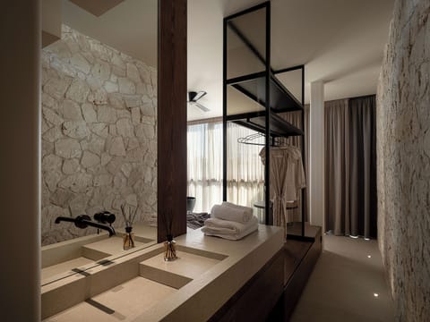 Free toiletries, hair dryer, towels, soap