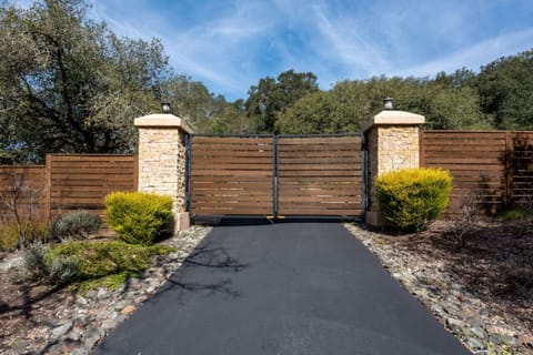 Front gate entrance