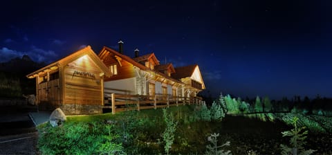 Front of property - evening/night