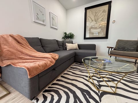 Inviting living area with comfortable sectional seating