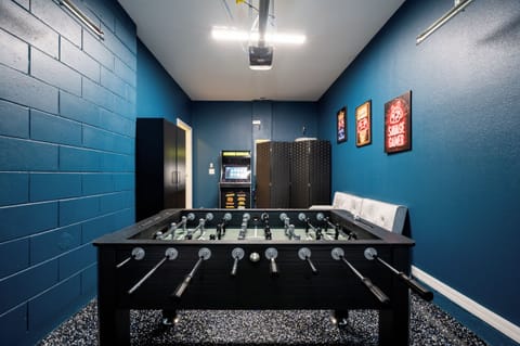 Air conditioned games room