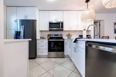 clean spacious kitchen