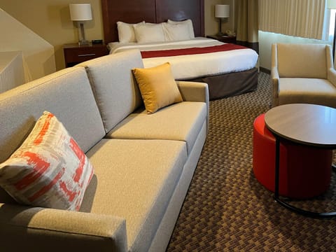 Suite, 1 King Bed with Sofa bed, Non Smoking | Desk, iron/ironing board, free WiFi, bed sheets