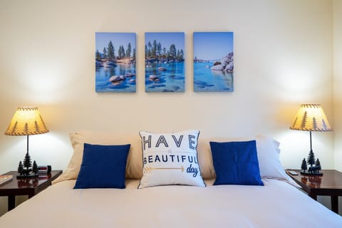 Enjoy the extra space of a California king bed, perfect for a truly restful night of sleep after a day of adventure