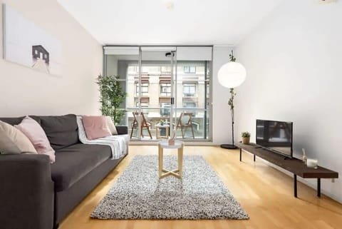 A generous living area.