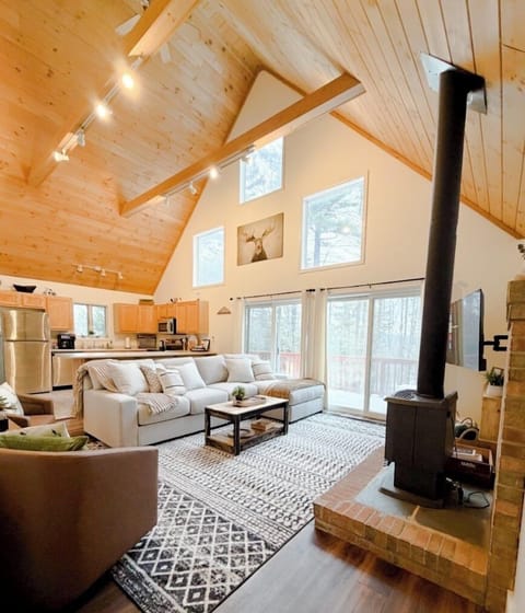 Open living and cozy space for our guests