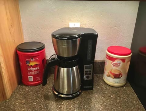 We provide coffee and creamer at the house.