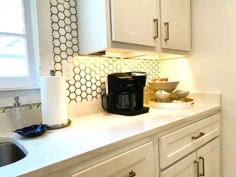 Make fresh coffee before a day of fun in the square