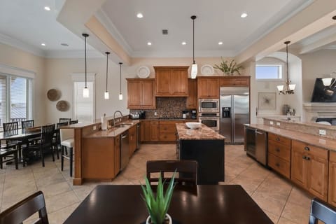 Spacious third floor kitchen