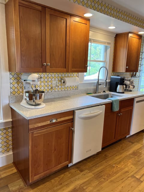 Fully appointed kitchen for those in house meals.