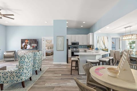 Enjoy a variety of games at this spacious game table.