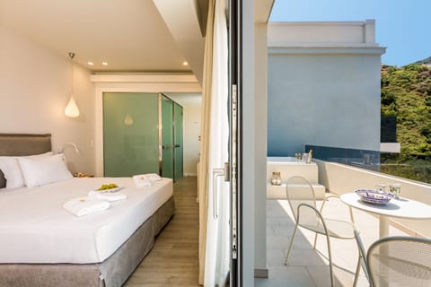 Premium bedding, memory foam beds, in-room safe, desk