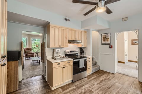 Organic ground coffee provided.