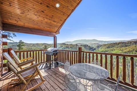 Brave Eagle's deck with stunning views