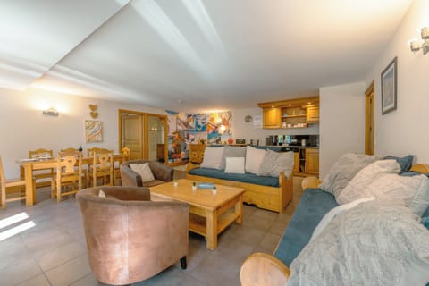 Kitchen and dining area