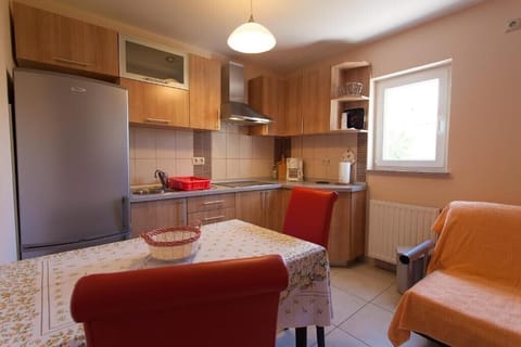 kitchen and dining area