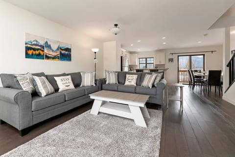 Comfortable new couches.