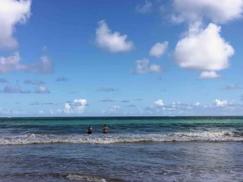 Hobbie beach near the house.