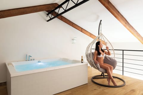 Suite, Hot Tub | Private spa tub