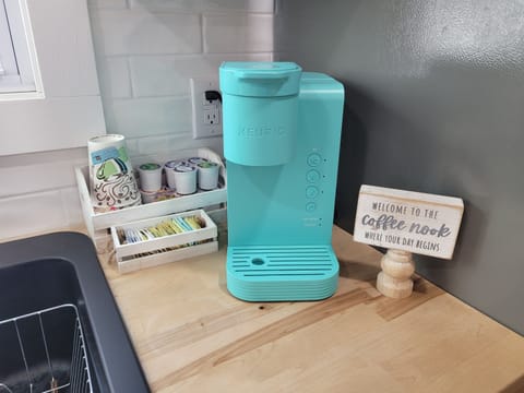 Start your day off right with a stocked coffee nook!