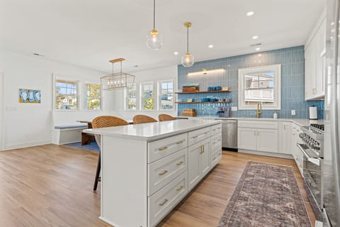 Kitchen with Bar Seating