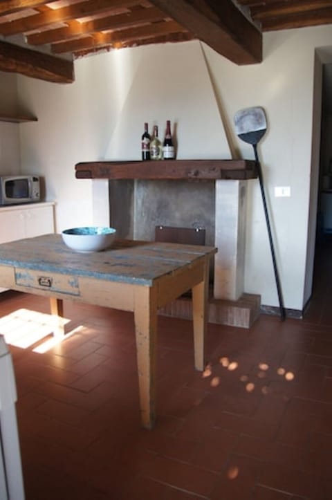 Old kitchen fireplace