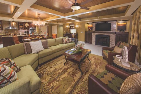 Relax on the couch after a great day outside.