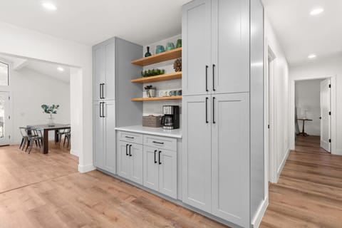 Great layout for families and groups! Bedrooms located at the end of the hall.