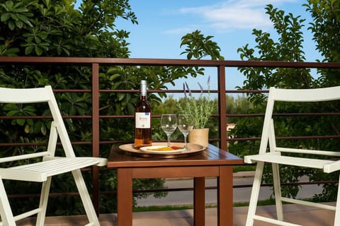 View from the balcony – Overlook the greenery from your private perch

