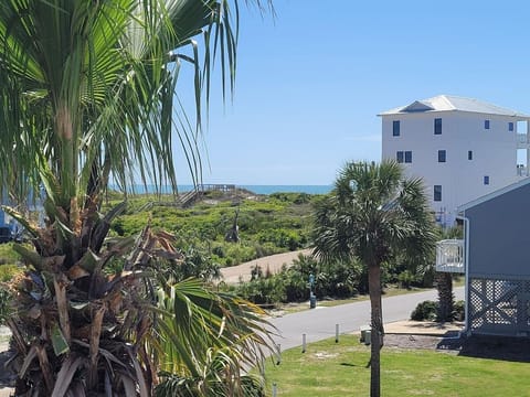 Step outside and find this — your Gulf view is just one minute from the front door.